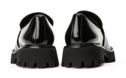 Tony Bianco Gisele Black Hi Shine 4cm Casual Shoes