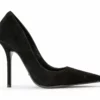 Tony Bianco Glamma Black Suede 11cm Heels Shoes