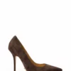 Tony Bianco Hot List Glamma Espresso Suede 11cm Heels