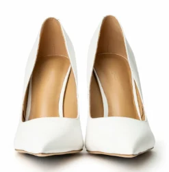 Tony Bianco Glamma Milk Capretto 11cm Heels