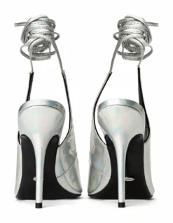 Tony Bianco Glint Silver Illumine 11cm Heels Shoes