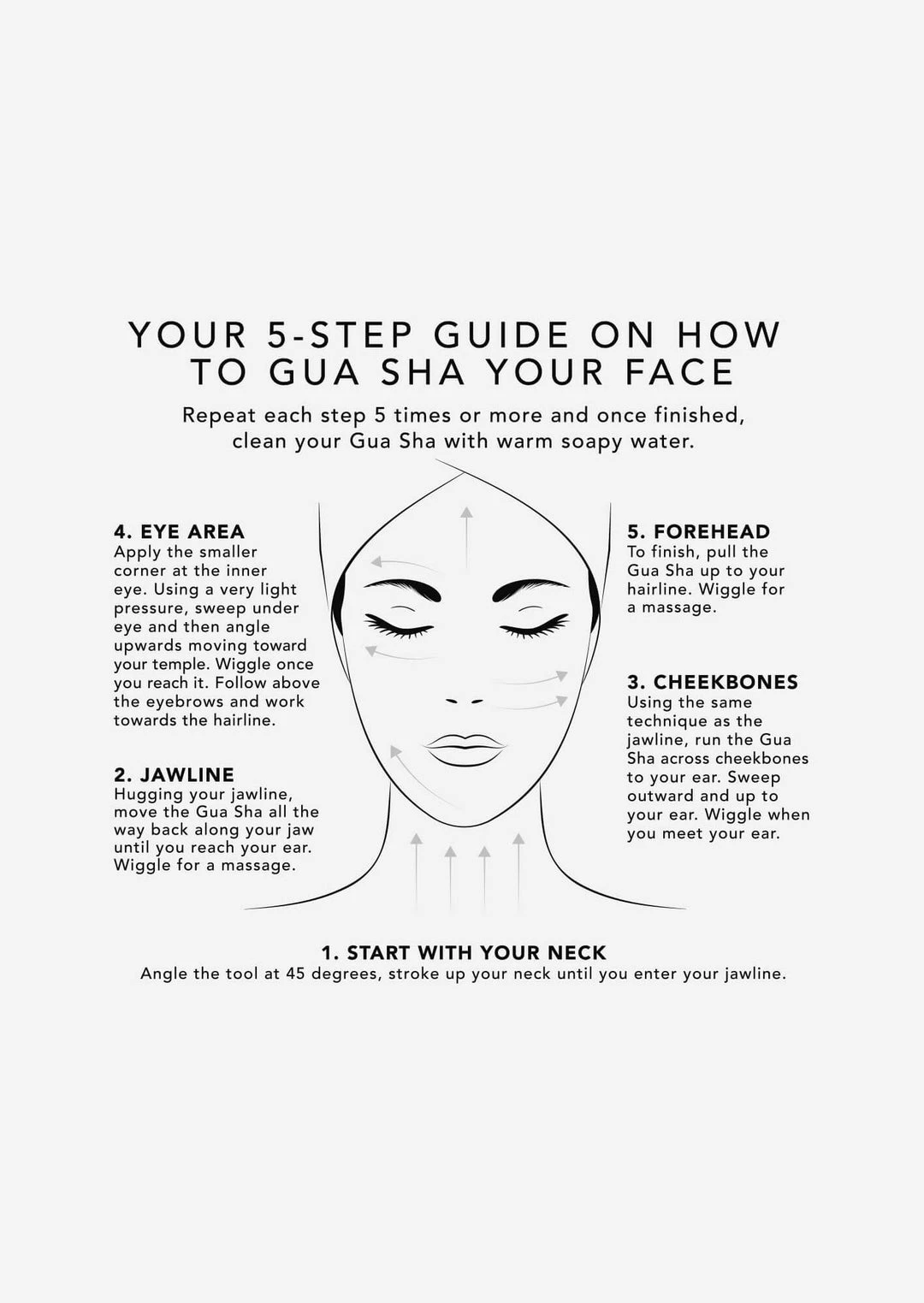 Tony Bianco Gua Sha White Crystal Small Goods Accessories 9 Tony Bianco Gua Sha White Crystal Small Goods Accessories