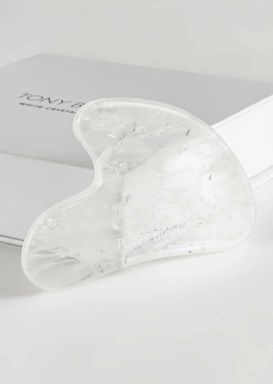 Tony Bianco Gua Sha White Crystal Small Goods Accessories 3 Tony Bianco Gua Sha White Crystal Small Goods Accessories