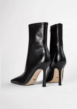 Tony Bianco Halsey Black Como 10.5cm Ankle Boots Hot List