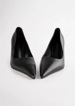 Tony Bianco Harri Black Como 9.5cm Heels Shoes