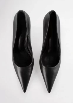 Tony Bianco Harri Black Como 9.5cm Heels Shoes