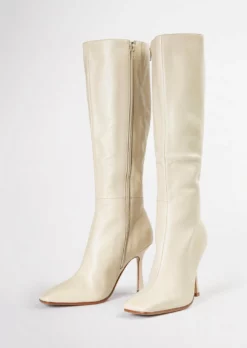 Tony Bianco Havana Vanilla Nappa 10.5cm Calf Boots