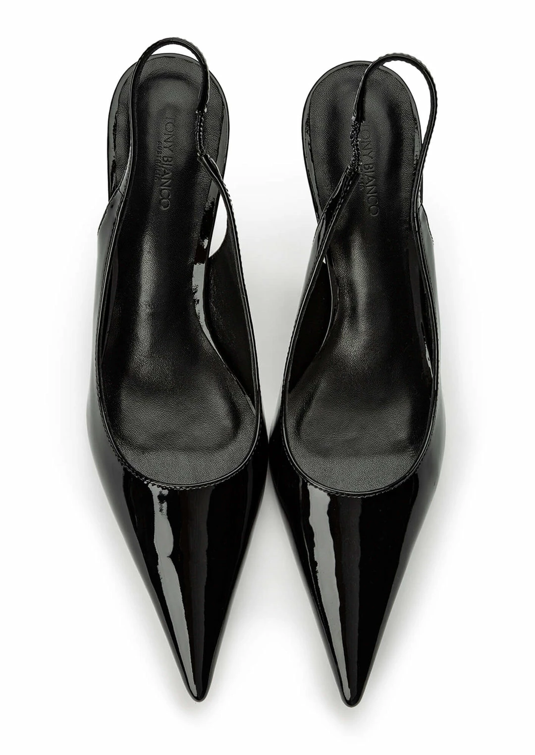 Tony Bianco Shoes Hayes Black Patent 9.5cm Heels 5 Tony Bianco Shoes Hayes Black Patent 9.5cm Heels