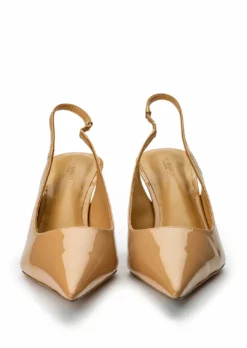 Tony Bianco Shoes Hayes Nude Patent 9.5cm Heels
