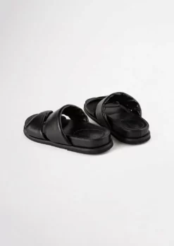 Tony Bianco Back In Stock Henry Black Nappa 3.5cm Sandals 18 Tony Bianco Back In Stock Henry Black Nappa 3.5cm Sandals