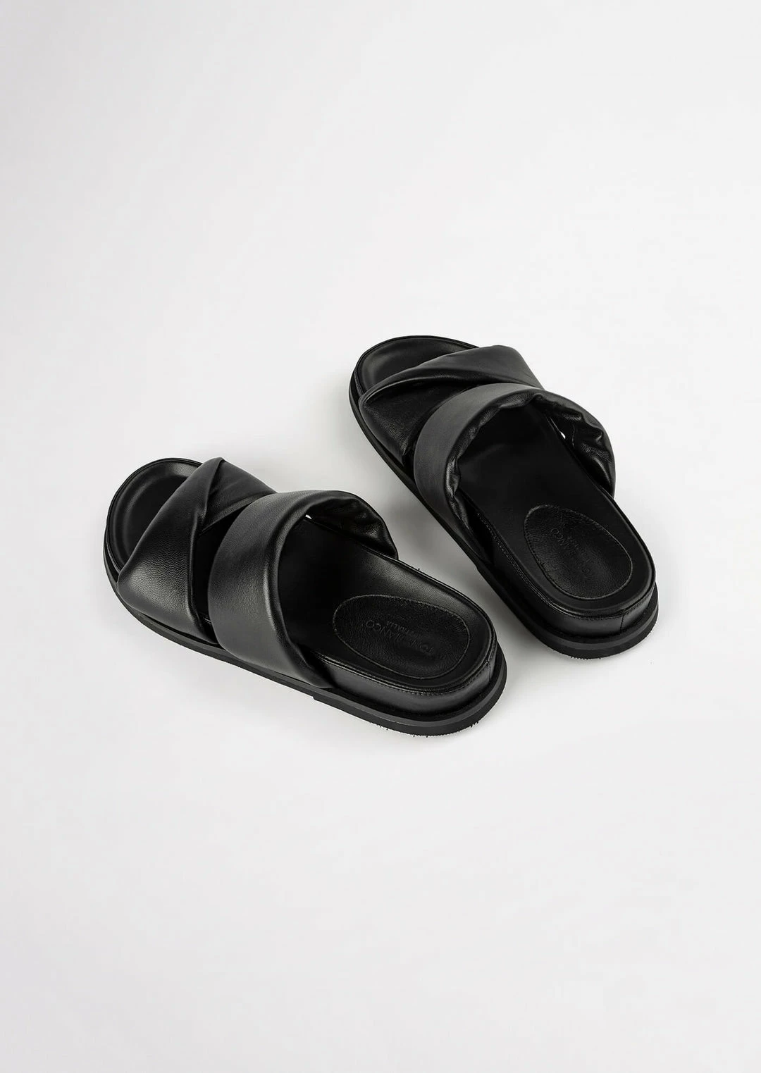 Tony Bianco Back In Stock Henry Black Nappa 3.5cm Sandals 8 Tony Bianco Back In Stock Henry Black Nappa 3.5cm Sandals