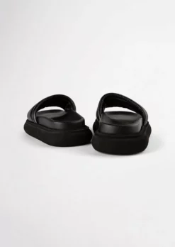 Tony Bianco Back In Stock Henry Black Nappa 3.5cm Sandals 16 Tony Bianco Back In Stock Henry Black Nappa 3.5cm Sandals