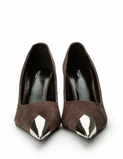 Tony Bianco Shoes Hilton Espresso Suede 9.5cm Heels 9 Tony Bianco Shoes Hilton Espresso Suede 9.5cm Heels