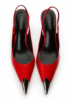 Tony Bianco Shoes Hope Cherry Nappa 9.5cm Heels