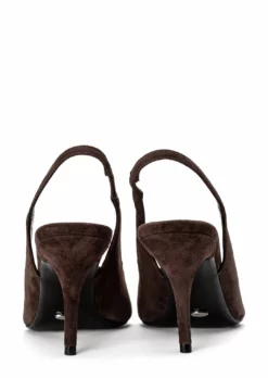 Tony Bianco Shoes Hope Espresso Suede 9.5cm Heels