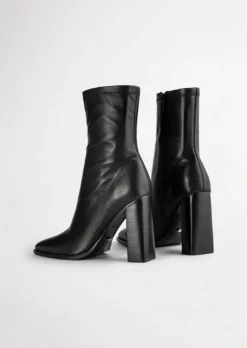 Tony Bianco Ines Black Como 10cm Ankle Boots Shoes 10 Tony Bianco Ines Black Como 10cm Ankle Boots Shoes