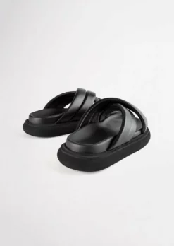 Tony Bianco Shoes Jager Black Nappa 3cm Sandals 13 Tony Bianco Shoes Jager Black Nappa 3cm Sandals