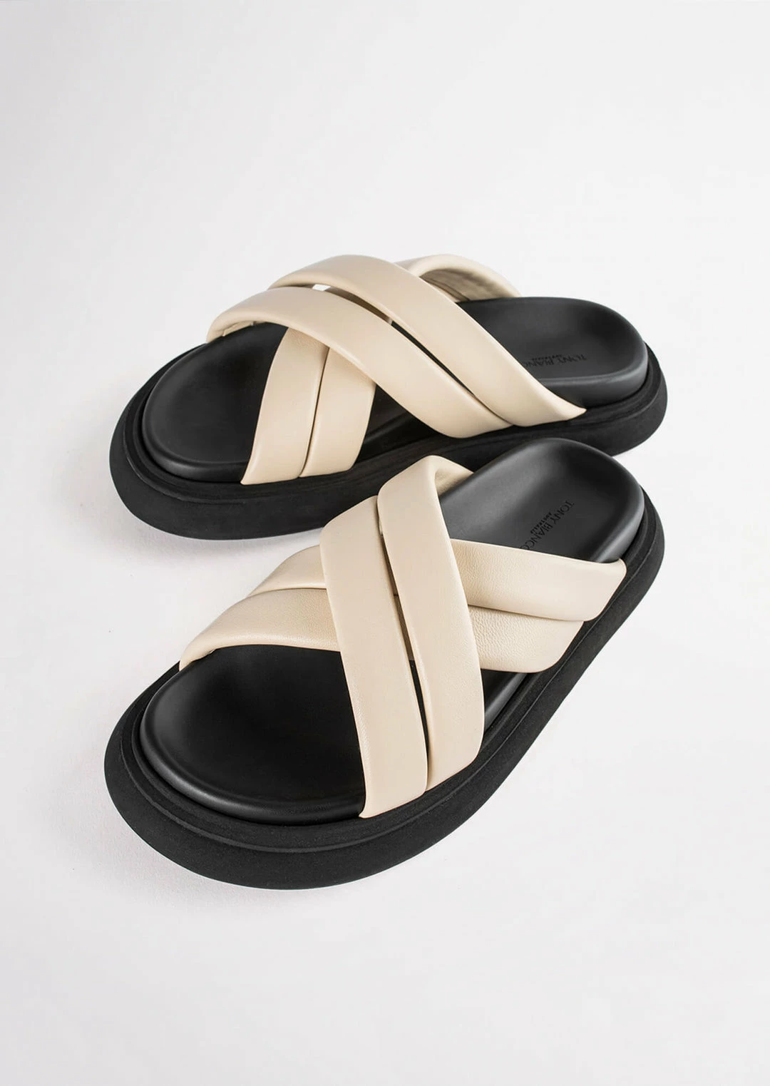 Tony Bianco Jager Vanilla Nappa 3cm Sandals Shoes 5 Tony Bianco Jager Vanilla Nappa 3cm Sandals Shoes