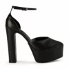 Tony Bianco New Arrivals Jagged Black Como 14cm Heels