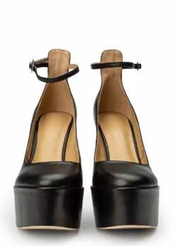 Tony Bianco Hot List Jaguar Black Como 14cm Heels