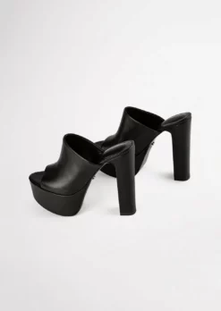 Tony Bianco Jammie Black Como 14cm Heels