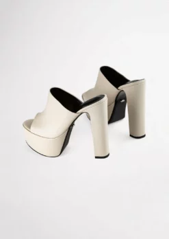 Tony Bianco Back In Stock Jammie Vanilla Nappa 14cm Heels