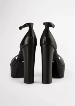 Tony Bianco Hot List Jayze Black Como 14cm Heels