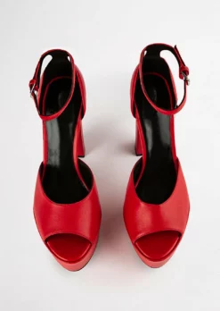 Tony Bianco Shoes Jayze Cherry Nappa 14cm Heels 11 Tony Bianco Shoes Jayze Cherry Nappa 14cm Heels