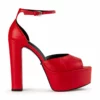 Tony Bianco Shoes Jayze Cherry Nappa 14cm Heels