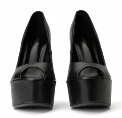 Tony Bianco Jewel Black Como 14cm Heels Shoes