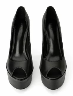 Tony Bianco Jewel Black Como 14cm Heels Shoes