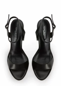 Tony Bianco Joey Black Como 14cm Heels