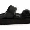 Tony Bianco June Black Nappa 3cm Sandals Shoes