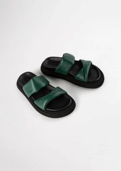 Tony Bianco June Forest Nappa 3cm Sandals