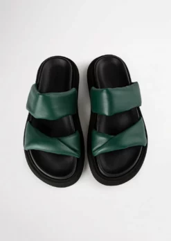 Tony Bianco June Forest Nappa 3cm Sandals