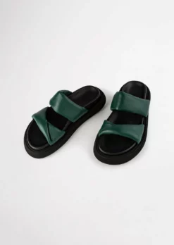 Tony Bianco June Forest Nappa 3cm Sandals