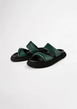 Tony Bianco June Forest Nappa 3cm Sandals