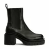 Tony Bianco Shoes Justice Black Como 7cm Ankle Boots