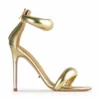 Tony Bianco Shoes Kazz Gold Nappa Metallic 11cm Heels