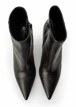 Tony Bianco New Arrivals Keanu Black Venice 9.5cm Ankle Boots