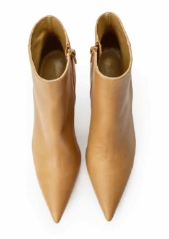 Tony Bianco Keanu Caramel Venice 9.5cm Ankle Boots