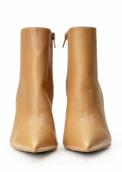 Tony Bianco Keanu Caramel Venice 9.5cm Ankle Boots