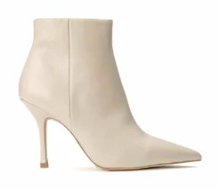 Tony Bianco Keanu Vanilla Nappa 9.5cm Ankle Boots