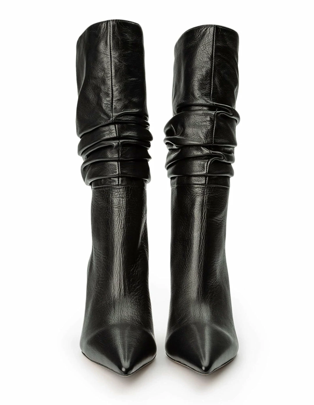 Tony Bianco Kerri Black Nappa 9.5cm Calf Boots 5 Tony Bianco Kerri Black Nappa 9.5cm Calf Boots