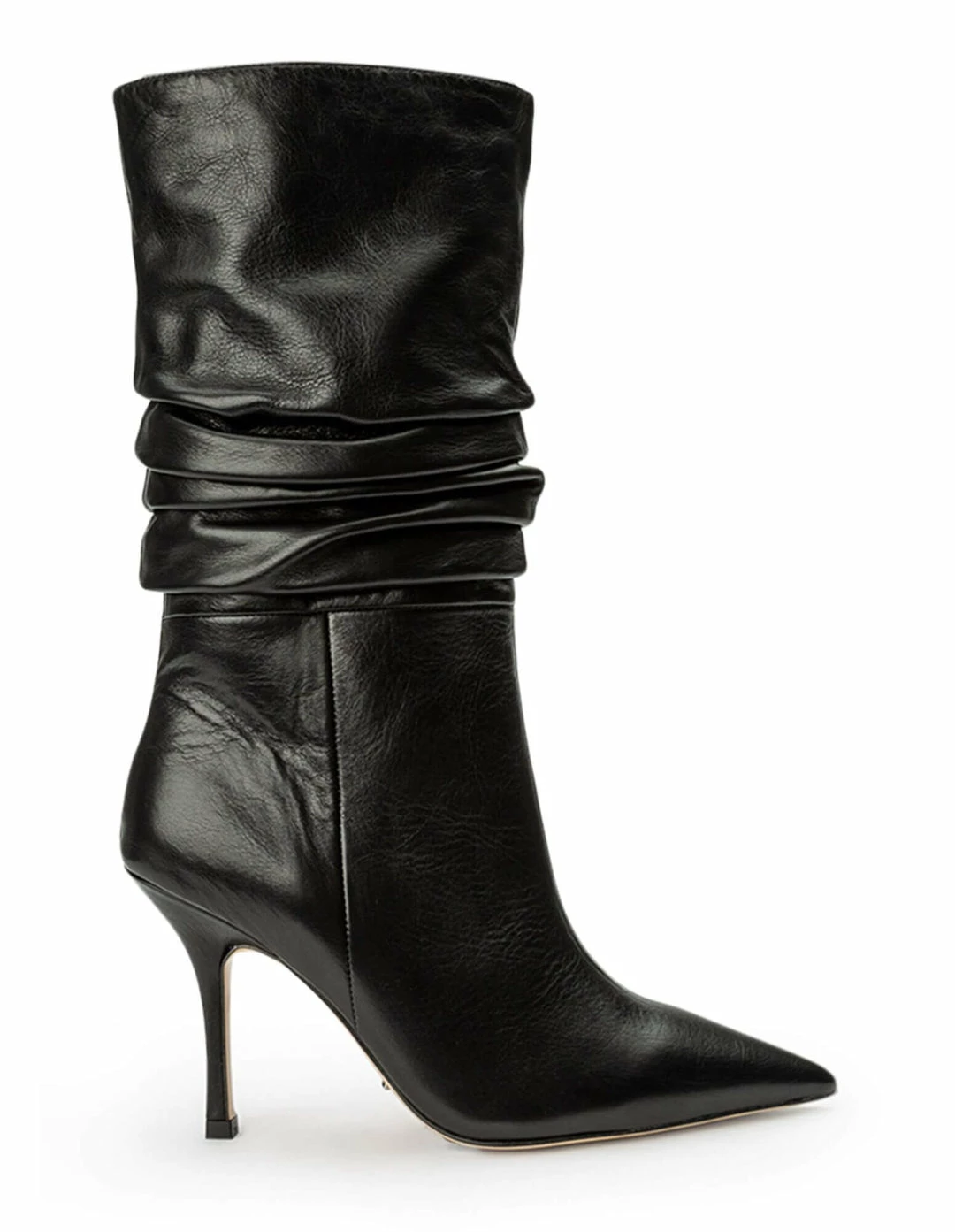 Tony Bianco Kerri Black Nappa 9.5cm Calf Boots 3 Tony Bianco Kerri Black Nappa 9.5cm Calf Boots