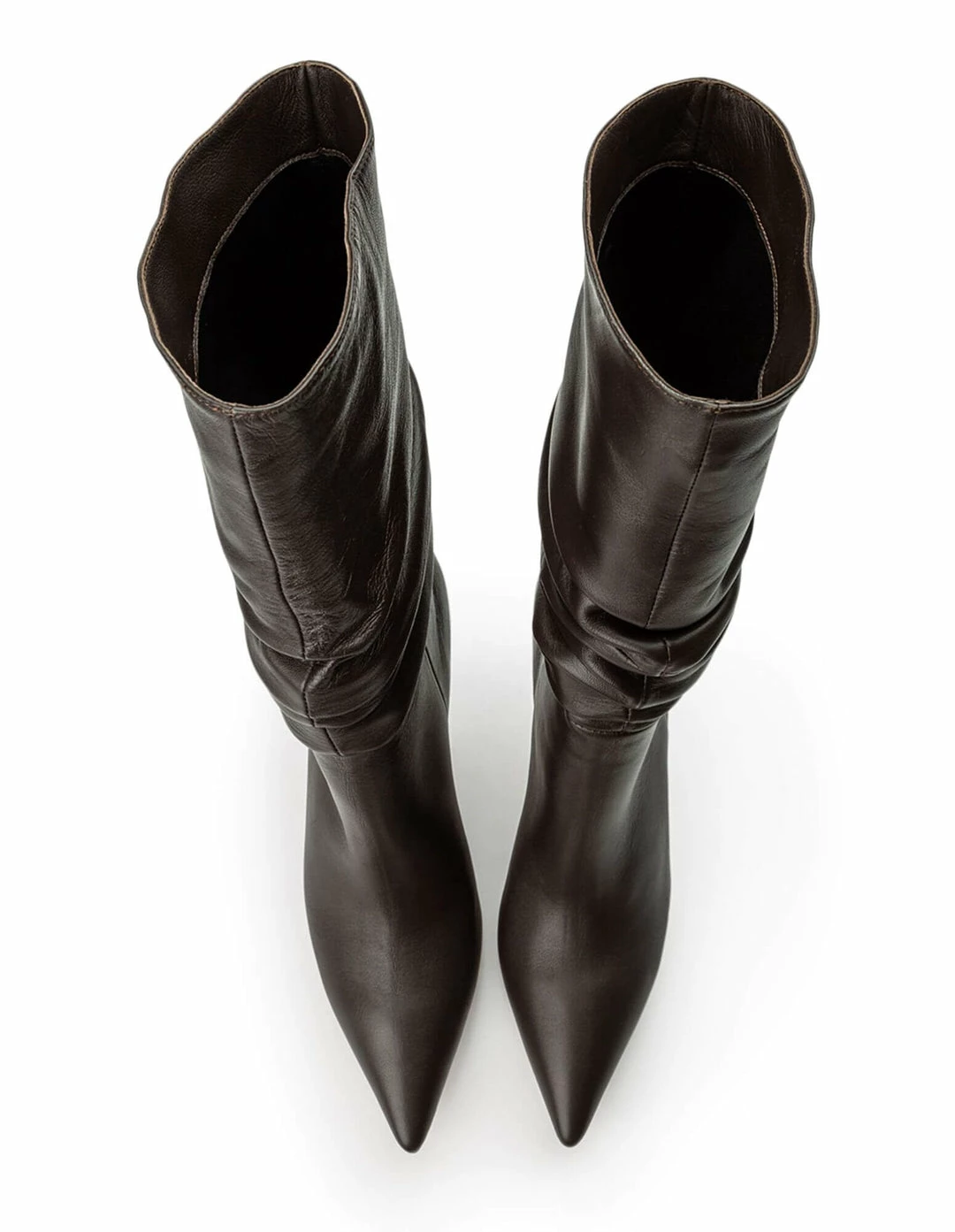 Tony Bianco Kerri Chocolate Nappa 9.5cm Calf Boots 5 Tony Bianco Kerri Chocolate Nappa 9.5cm Calf Boots