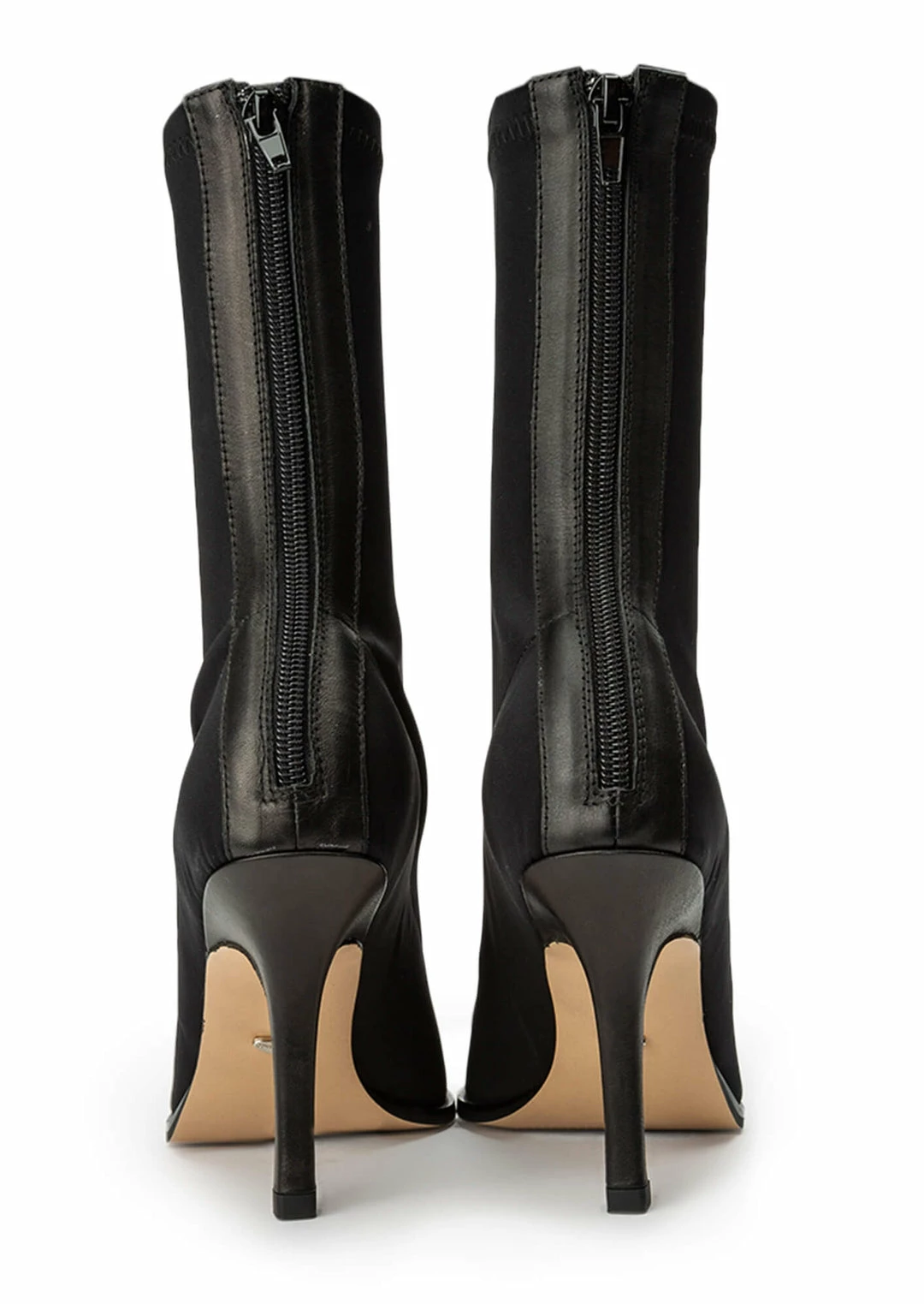 Tony Bianco Kit Black Lycra 9.5cm Ankle Boots 5 Tony Bianco Kit Black Lycra 9.5cm Ankle Boots