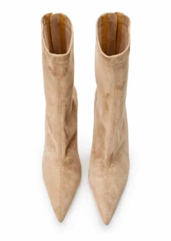 Tony Bianco Shoes Kitty Malt Suede 9.5cm Ankle Boots
