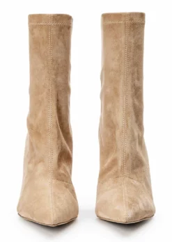 Tony Bianco Shoes Kitty Malt Suede 9.5cm Ankle Boots