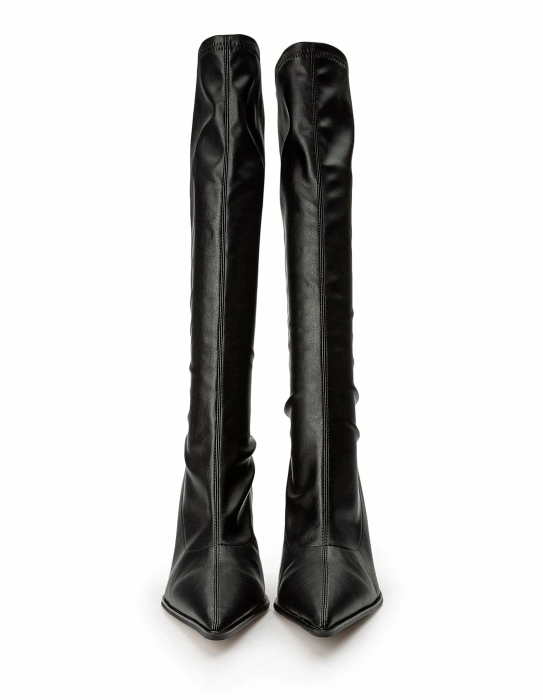 Tony Bianco Knight Black Venezia 9.5cm Calf Boots 5 Tony Bianco Knight Black Venezia 9.5cm Calf Boots